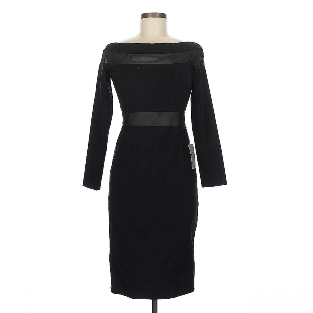 Love By Design Elegant Black Long Sleeve Dress